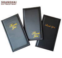 Folder Tagihan Hotel PVC Berkualitas Baik dan Harga Terjangkau, Buku Server Kulit untuk Pelayan, Penyaji Tagihan
