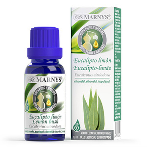Olio Essenziale di Eucalipto e Limone di Qualità Spagnola Marnys 15 ml Puro e Naturale per Aromaterapia, Uso Domestico e Ufficio, Relax - Product Image 1