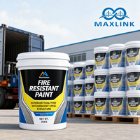 Revêtement ignifuge à application volumineuse pour l'extérieur, type mince, protection intumescente des structures en acier, grues à tour, hangars d'usine