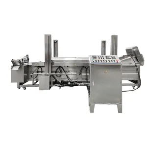 Industrial continuous vacuum fryer machine for snack food
