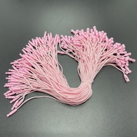 20cm rose Nylon étiquette volante corde haute exportation Nylon vêtements accessoires bijoux vêtements et étiquettes volantes en plastique