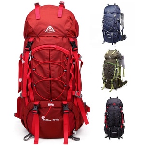 Sac à dos de randonnée imperméable de grande capacité avec logo personnalisé 2022, sac de voyage durable pour les sports de plein air - Product Image 1