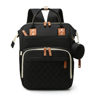 Mochila Maternal de Gran Capacidad para Viajes con Bebé, Impermeable y Multifuncional, Bolsas para Pañales