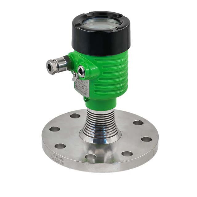 Flange Mounted 80GHz Radar Level Gauge |  Accuracy HART7 Communication | Explosion-Proof IP66 for Chemical Tanks