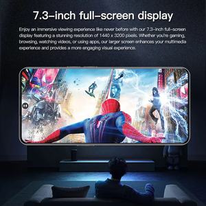 2024Smartphone d'origine F5pro 16GB + 1TB téléphone portable 7 pouces débloqué double carte 5G téléphones 50MP + 108MP Android 13 téléphones mobiles - Product Image 3