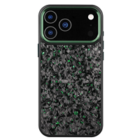 Étui de téléphone en TPU en fibre de carbone véritable forgée pour iPhone 18/18Pro/18Pro Max/18air/17/17pro Max/17air/16/14/12pro/11/13/15