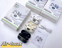 Écouteurs sans fil Air-4max 2025 – Casque de jeu avec micro et boîtier de charge – Casques audio Air-4max Pods