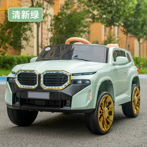 <span class=keywords><strong>Coche</strong></span> de Juguete Eléctrico de Cuatro Ruedas con <span class=keywords><strong>Doble</strong></span> Asiento para Niños, con Control Remoto, Columpio para Bebés, Funciona con Batería, Hecho de Plástico - Product Image 4