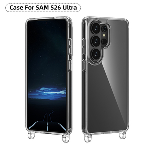 <span class=keywords><strong>เคส</strong></span>โทรศัพท์<span class=keywords><strong>กัน</strong></span><span class=keywords><strong>กระแทก</strong></span>ใสพิเศษสำหรับ <span class=keywords><strong>Samsung</strong></span> S26มีสายคล้องไหล่หนังฝาครอบมือถือ PC + TPU ใหม่สำหรับ Galaxy S26อัลตร้า - Product Image 3