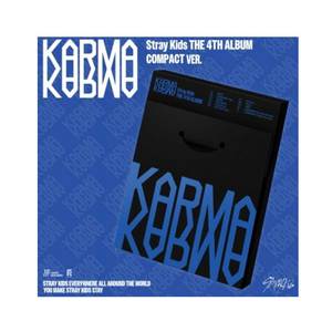 อัลบั้มเต็ม Stray Kids KARMA COMPACT Ver 4 พร้อมซีดี อัลบั้มภาพ โฟโต้การ์ด โปสเตอร์ ของแท้ รุ่นลิมิเต็ดอิดิชั่น ของขวัญ - Product Image 1