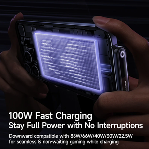 Cáp USB C <span class=keywords><strong>Baseus</strong></span> MVP3 2m 100W cho <span class=keywords><strong>iPhone</strong></span> 16 15 Pro Max, cáp USB Type C LED cho Macbook Pro, dây sạc nhanh cho Xiaomi - Product Image 5