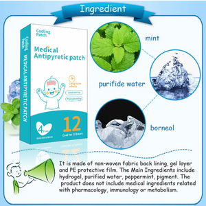 Prodotti più venduti di raffreddamento istantaneo febbre <span class=keywords><strong>Patch</strong></span> <span class=keywords><strong>Gel</strong></span> di raffreddamento per i bambini adulti che riducono la febbre - Product Image 3