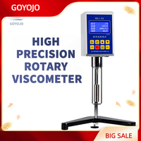 GOYOJO Viscosimètre rotatif numérique de haute précision Viscosimètre de peinture LCD NDJ-5S/NDJ-8S/NDJ-9S CE pour 220V/110V