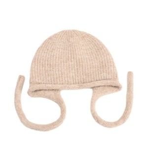 Msmc Knit <b>Bonnet</b> Hat With Long Tassels Winter Warm Fashion Adult Women Beanie Cap 54-56Cm Acrylic Material - Product Image 5