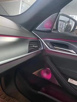 Untuk BMW G30 G38 5 seri lampu Interior mobil Auto speaker bercahaya klakson lampu penutup suasana lampu Lingkungan