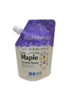 Pochette à bec verseur réutilisable personnalisée de haute qualité pour savon liquide, shampoing, liquide vaisselle, détergent, emballage Doypack, qualité alimentaire