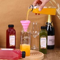 Bouteilles en plastique de 480 ml avec bouchons, réutilisables, pour jus, smoothies, lait, contenants jetables pour boissons, 16 oz
