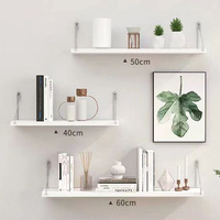 Étagère murale en bois écologique moderne multifonctionnelle pour le rangement et l'organisation à domicile, idéale pour la salle de séjour