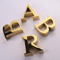 Lettres 3D en métal avec revêtement en poudre personnalisées, directement de l'usine - Enseigne pour hôtel, restaurant, centre commercial, bureau