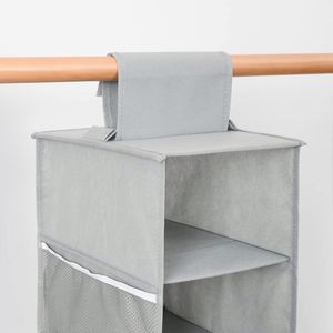 8-Shelf Foldable Hanging Closet Organizer Universal <b>Storage</b> Rack for <b>Shoes</b>, Hats, Clothes, Towels and Toys Ideal for Home Dorm - Product Image 6