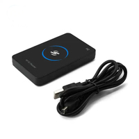Tarjeta IC RFID HF ISO14443A lector USB NR80C adecuado para Chip lector NFC215 para publicidad inteligente