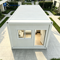 Maison conteneur résistante au vent et à l'eau pour hôtel, appartement, salon et bureau à domicile