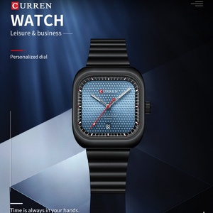 Montres CURREN 8460 en gros, montres à quartz bon marché pour hommes, montres à quartz lumineuses avec date, Relogio Masculino a Prova d Agua - Product Image 6