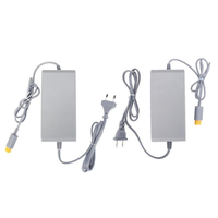 Chargeur avec câble d'alimentation pour Console nintendo Wii, connecteur ue/US, adaptateur, courant alternatif, pour ns