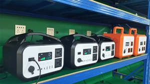 Station d'alimentation portable LiFePO4 600W 220V 230V, générateur solaire à onde sinusoïdale pure avec panneau solaire MPPT, démarreur de secours pour camping en extérieur - Product Image 3