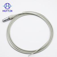 Hotten kabel koaksial mikro, kawat luar silikon 4C untuk Probe Ultrasound