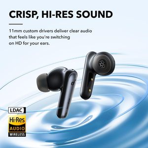 Écouteurs à réduction de bruit Soundcore by Anker Liberty 4 NC, réduction de bruit de 98,5 %, réduction de bruit adaptative aux oreilles et à l'environnement - Product Image 6