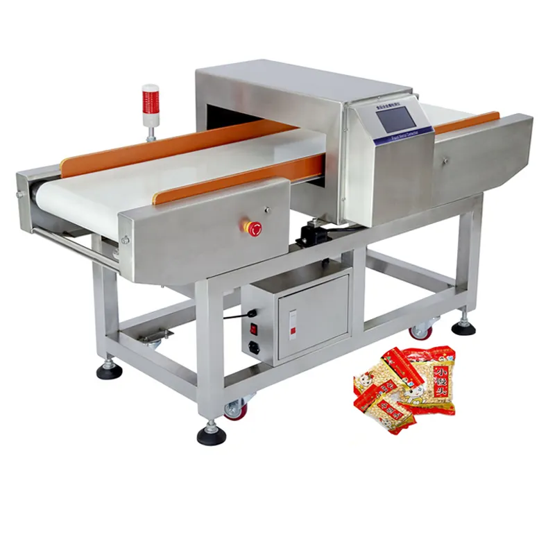 Touch Screen Haccp Packaged And Bulk Food Metal Detector