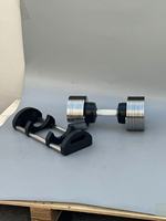 SP Gym vente chaude haltère réglable torsion rapide ensemble d'haltères réglable 1KG incrément pour la maison et la salle de sport