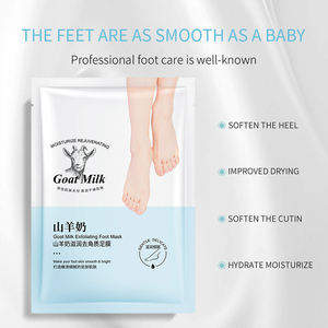 Maschera Esfoliante per Piedi con Estratti Vegetali, Trattamento Idratante Profondo per Riparare <span class=keywords><strong>Talloni</strong></span> Secchi e Screpolati - Product Image 2
