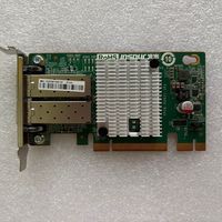 YZCA -00431-102 X520-DA2 Kartu Jaringan Dual-port 10GB SFP Adaptor Server Chip 82599ES (Tipe Pendek)