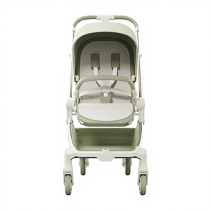 Poussette bébé pliable légère à 4 roues en aluminium et acier inoxydable de haute qualité, fabriquée sur mesure par LianLi Original Factory - Product Image 5