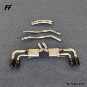 Заводской гоночный спортивный глушитель для Porsche Cayenne E3 9YA 9Y0 <span class=keywords><strong>3</strong></span>,0 T с дистанционным управлением из нержавеющей стали Catback системы - Product Image 4