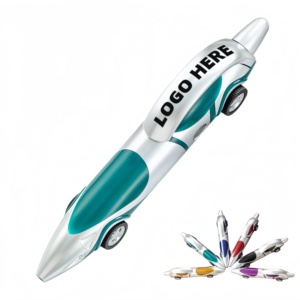Bolígrafo de Coche de Carreras con Logotipo Personalizado para Promoción de Concesionarios de Automóviles, Bolígrafos de Juguete Divertidos y Novedosos para Fiestas Infantiles y Regalos Empresariales - Product Image 1