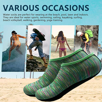 Chaussures d'eau unisexes en nylon, séchage rapide, durables, résistantes à l'usure, pour la plongée en apnée et le surf sur la plage