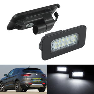 Luce targa LED bianca per Alfa Romeo <span class=keywords><strong>Giulia</strong></span> 952 2016-2022 & Stelvio 949 2016-2022 nuova luce targa posteriore - Product Image 2