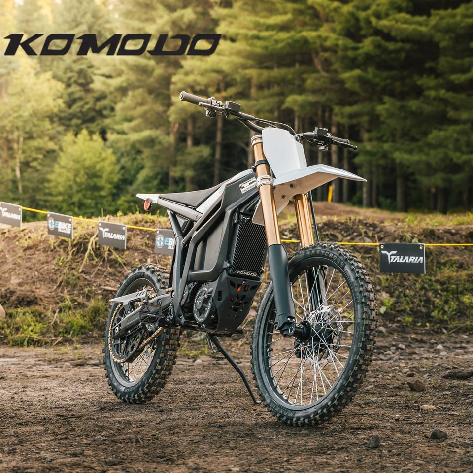Nouveau Vélo de Route Électrique pour Adulte Talaria Komodo 32K 2025 à Forte Puissance Komodo avec Grosse Batterie au Lithium 96V 45Ah