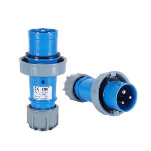 IP67 промышленный водонепроницаемый штекер 3-контактный 230 В <span class=keywords><strong>16</strong></span>А промышленный Электрический штекер 2P + T ZNG-0133 - Product Image 6