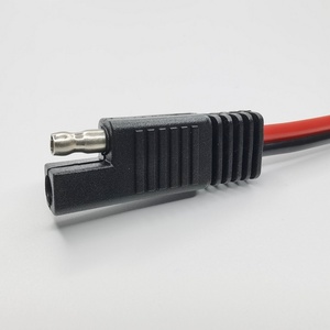 14AWG 2-контактный соединитель SAE Удлинительный кабель в сборе полярность обратной зарядки аккумулятора пользовательский жгут проводов для солнечной панели - Product Image 3