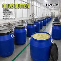 Beurre d'olive naturel en gros certifié ECOCERT, hydratant biologique anti-âge pour les soins capillaires, à point de fusion supérieur pour les formules