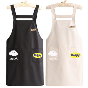 Cloud <b>Apron</b> Waterproof Oil Resistant Sleeveless Suspender For <b>Kitchen</b> Cooking Adults Children Family Use - Product Image 4