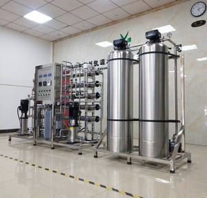 1000LPH système EDI RO à deux étages équipement d'eau purifiée en acier inoxydable équipement d'eau ultrapure biopharmaceutique - Product Image 5