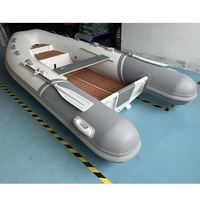 REACHSEA Ut 16ft Hypalon PVC Aluminium Coque RIB Gonflable Bateau De Pêche Haute Performance 480 CE Moteur Hors-Bord Lac