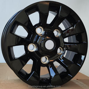 F80A32 16x7 18x8 5x165,1 Black Machine Face Boyida Old School Truck Suv <span class=keywords><strong>Pick</strong></span> <span class=keywords><strong>up</strong></span> Mags off Road Ruedas de aleación de aluminio - Product Image 4
