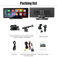 Radio Stereo Universal, sistem Multimedia Android 10.26 inci, Radio Multimedia, layar Radio GPS untuk mobil
