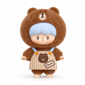 Venta al por mayor: Caja sorpresa de peluches de vinilo de la serie Unicorn Azzah LINE FRIENDS My Good Friend, figuras de muñecos adorables, coleccionables de dibujos animados de moda. - Product Image 5